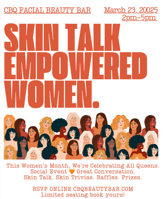 #SkinTalk (March 23) 2pm-5pm